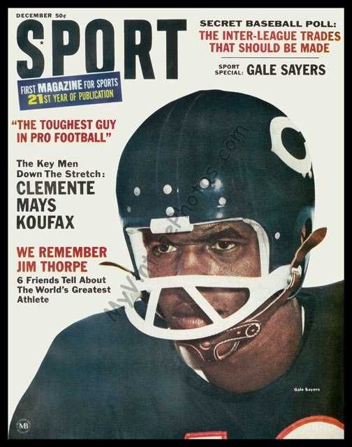 Gale Sayers on Sport Magazine
